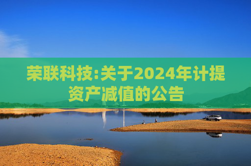 荣联科技:关于2024年计提资产减值的公告  第1张