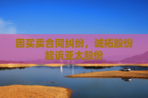 因买卖合同纠纷，诚拓股份起诉亚太股份