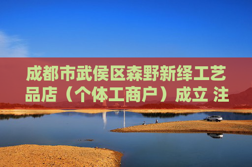 成都市武侯区森野新绎工艺品店（个体工商户）成立 注册资本3万人民币