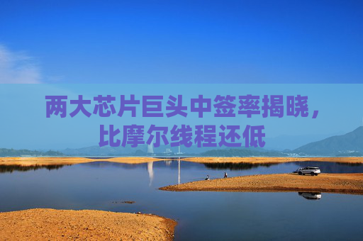 两大芯片巨头中签率揭晓，比摩尔线程还低