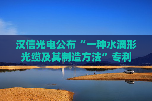 汉信光电公布“一种水滴形光缆及其制造方法”专利  第1张