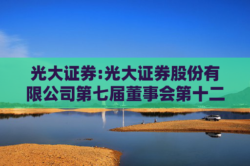光大证券:光大证券股份有限公司第七届董事会第十二次会议决议公告