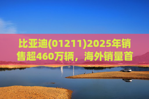 比亚迪(01211)2025年销售超460万辆，海外销量首次突破100万，蝉联三冠