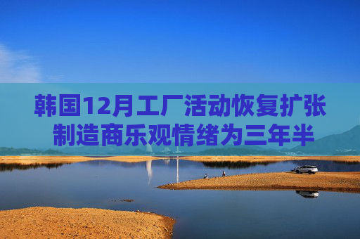 韩国12月工厂活动恢复扩张 制造商乐观情绪为三年半最高