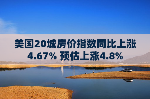 美国20城房价指数同比上涨4.67% 预估上涨4.8%