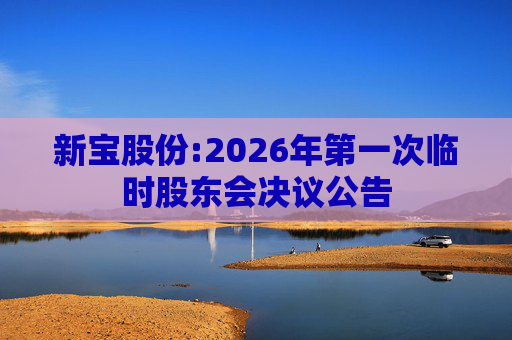 新宝股份:2026年第一次临时股东会决议公告
