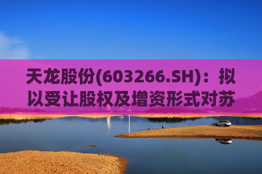 天龙股份(603266.SH)：拟以受让股权及增资形式对苏州豪米波进行投资