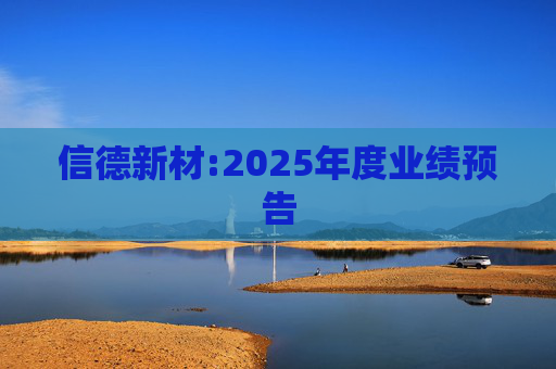 信德新材:2025年度业绩预告