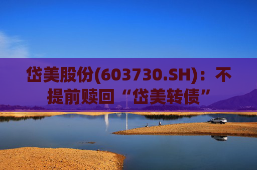 岱美股份(603730.SH)：不提前赎回“岱美转债”
