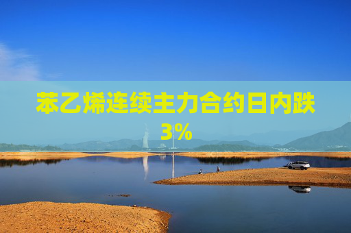 苯乙烯连续主力合约日内跌3%