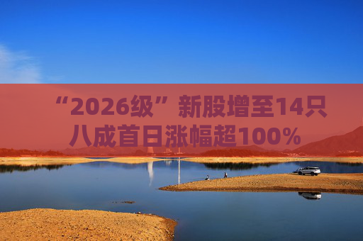 “2026级”新股增至14只 八成首日涨幅超100%