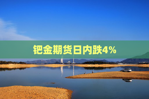 钯金期货日内跌4%