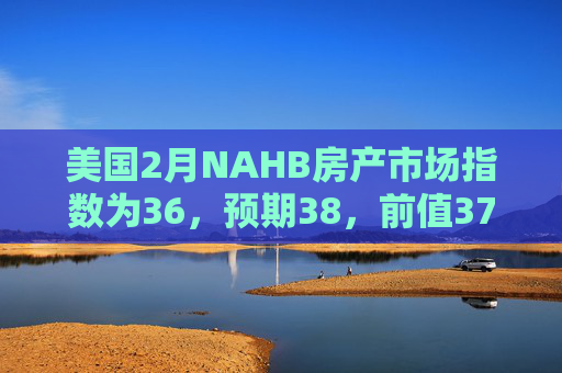 美国2月NAHB房产市场指数为36，预期38，前值37