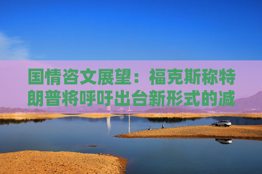 国情咨文展望：福克斯称特朗普将呼吁出台新形式的减税措施