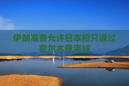伊朗准备允许日本船只通过霍尔木兹海峡  第1张