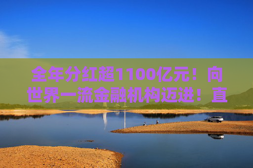 全年分红超1100亿元！向世界一流金融机构迈进！直击工行2025年业绩会  第1张
