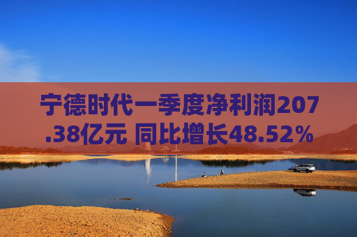 宁德时代一季度净利润207.38亿元 同比增长48.52%