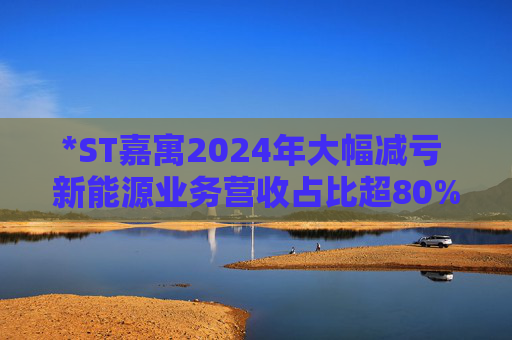 *ST嘉寓2024年大幅减亏 新能源业务营收占比超80%