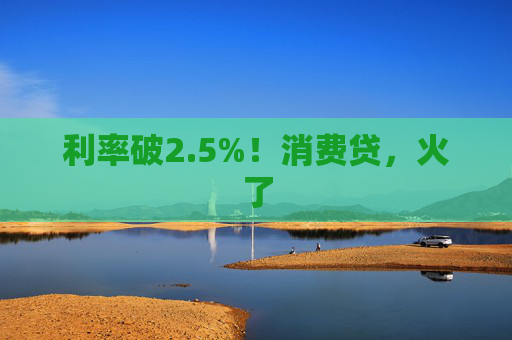 利率破2.5%！消费贷，火了  第1张