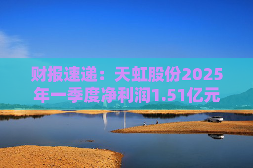 财报速递：天虹股份2025年一季度净利润1.51亿元
