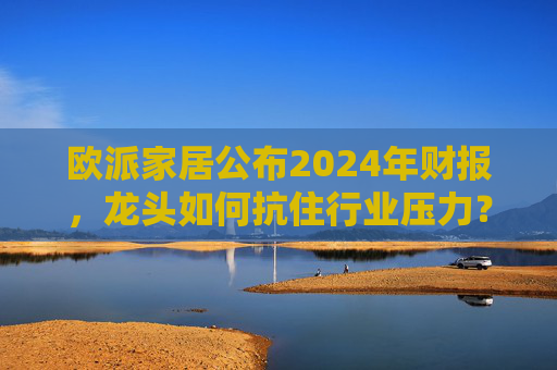 欧派家居公布2024年财报，龙头如何抗住行业压力？要做大家居平台，但“不与装企争利”  第1张
