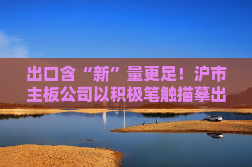 出口含“新”量更足！沪市主板公司以积极笔触描摹出中国经济大格局的稳健形制