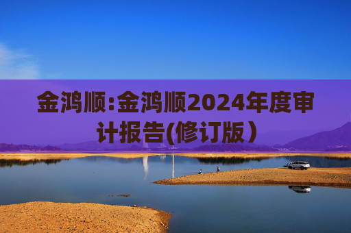 金鸿顺:金鸿顺2024年度审计报告(修订版）