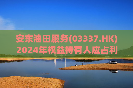 安东油田服务(03337.HK)2024年权益持有人应占利润2.43亿元 同比增长约23.5%