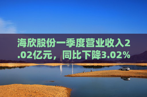 海欣股份一季度营业收入2.02亿元，同比下降3.02%