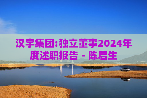 汉宇集团:独立董事2024年度述职报告－陈启生