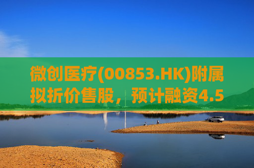 微创医疗(00853.HK)附属拟折价售股，预计融资4.58亿港元用于运营