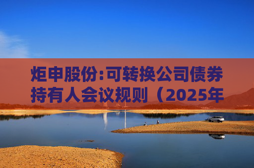 炬申股份:可转换公司债券持有人会议规则（2025年5月修订）