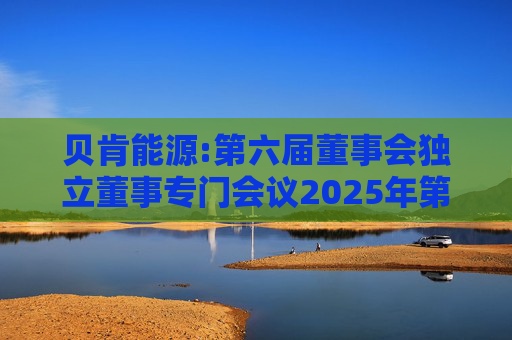 贝肯能源:第六届董事会独立董事专门会议2025年第一次会议决议