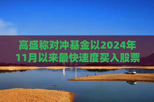 高盛称对冲基金以2024年11月以来最快速度买入股票