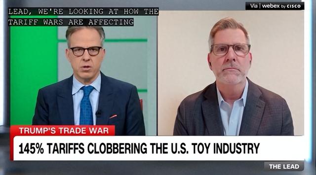 美玩具协会主席谈对华高额关税：美公司无法达到中国相应产能，圣诞假期岌岌可危  第1张